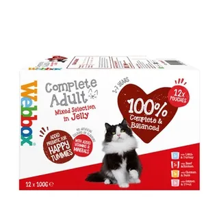 Webbox Adult Cat Multi Jelly Select 12X100g