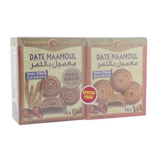 Al Karamah Date Maamoul + Wheat Maamoul 2 x 16 x 30g