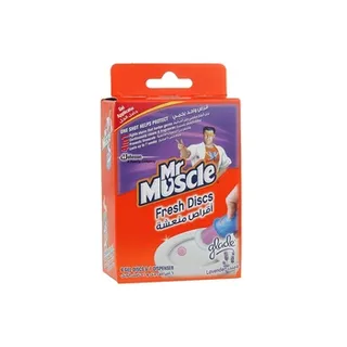 Mr. Muscle Toilet Cleaner Fresh Discs Lavender 38g