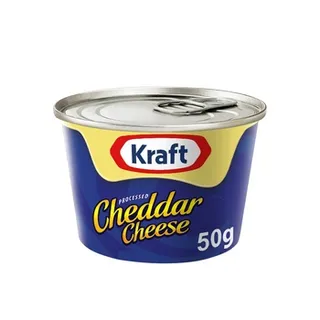 Kraft Processed Cheddar Cheese 50g