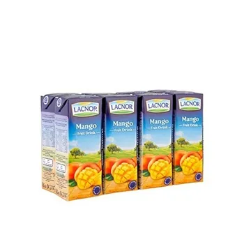 Lacnor 100% Long Life Juice Mango Slim 8 x 180ml