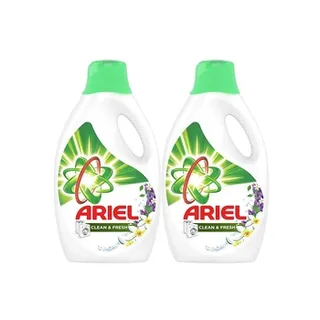 Ariel Clean and Fresh 2.8 ltr Pack of 2