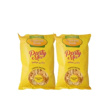 Goodness Food Party Mix Ligthly Salted 65g Twin Pack