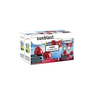 سان بلاست كرز منكه ماء بدون سكر مضاف 190ml باك 10