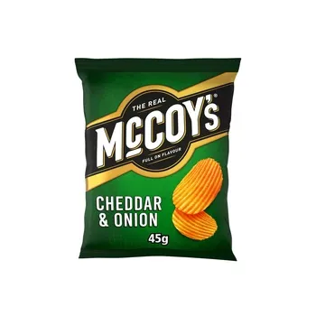 Mccoys Cheddar & Onion 45g