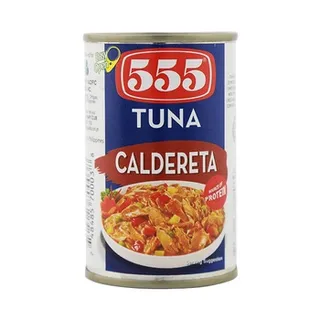 555 Tuna Flakes Caldereta 155g