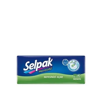 Selpak Menthol Pocket Tissue 10pcs