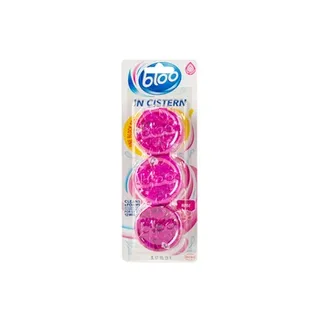 Bloo Pink Acticlean in Cistern Toilet Freshener Block 114g