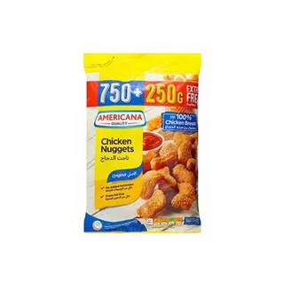 Americana Chicken Nuggets 750g+250g Extra