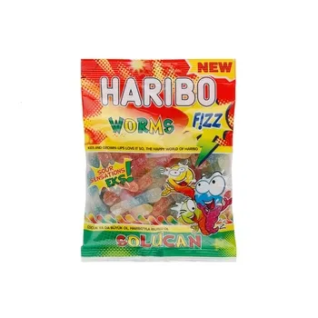 Haribo Jelly Candy Fizz Worms 160g