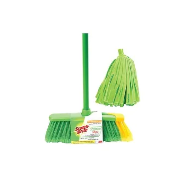 Scotch Brite Indoor Broom + Floor Mop Refill Free