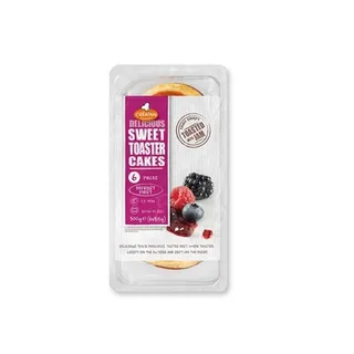 Crpn Dlcous Swet Toaster Cakes 300g