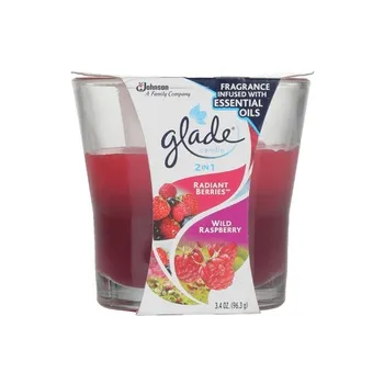 جليد شمعة 2In1 ريد/بيريز ومع راز 3.4oz