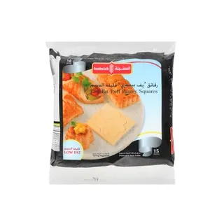 Sunbulah Puff Pastry Square Low Fat 400g