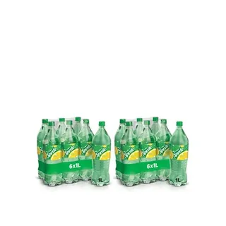 Sprite Regular Lemon Lime Flavoured Carbonated Soft Drink 12 X 1lit