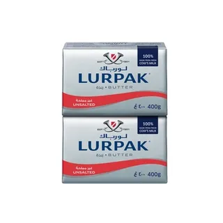 Lurpak Foil Butter 2 x 400g