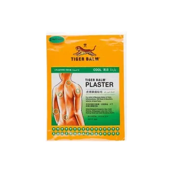 Genuine Tiger Balm Back Pain COOL Plaster Medicated Relief 10 Patches 14cm X 10cm
