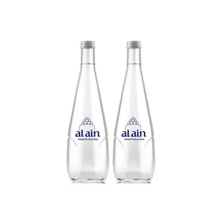 أل عين جلاس بوتل ستيل ووتر 750ml باك أوف 2