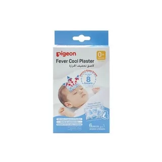 Pigeon Fever Cool Plaster For Baby's Forehead 6pcs