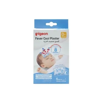 Pigeon Fever Cool Plaster For Baby's Forehead 6pcs