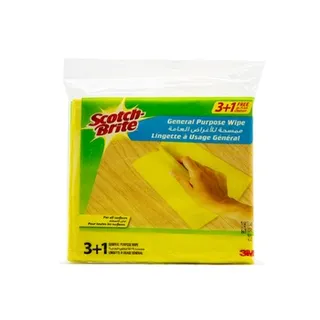 Scotch Brite General Purpose Wipe x Pack of 4