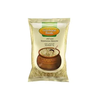 Goodness Foods Semolina Yellow 1kg