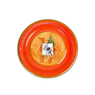 فان طبق ورق 23cm - Christmas Traveler 10s