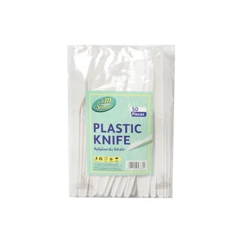 Samar Plastic Knife White 50s