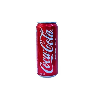 كوكا-كولا أوريجينال تيست  كاربونيتد سوفت درينك  كان 330ml  سينجل بيس