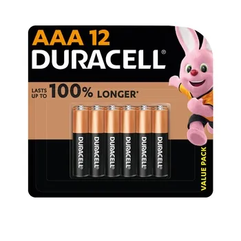 Duracell Battery AAA 12 Pack Monet
