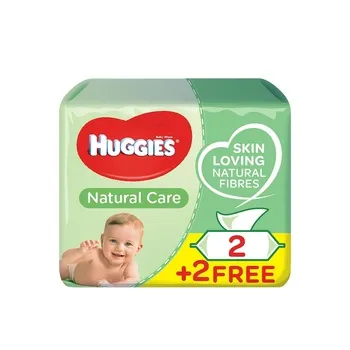 Huggies Baby Wipes Aloe 56s (2+ 2 free)