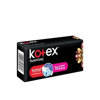 Kotex Silky Cover Size Super 16 Tampons