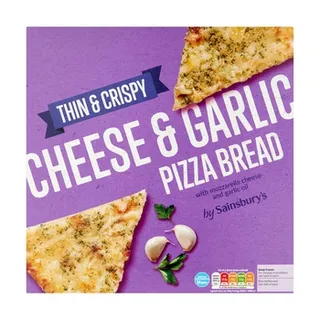 Sainsburys Garlic Cheese Pizza Bread 281g