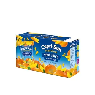 كابري صن مانجو 100% فروت كراش Pack of 10