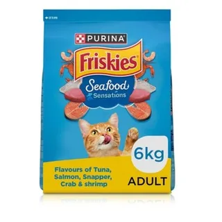 Friskies Seafood Sensations Dry Cat Food 6kg