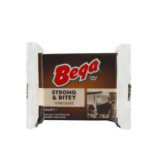 Bega Strong & Bitey Cheddar Block 250g