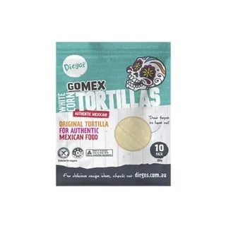 Diegos Gomex White Corn Tortillas 280g