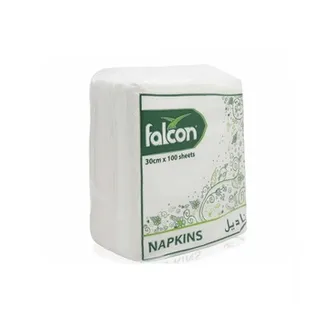 Falcon Paper Napkins 30X30Cm 1Ply Pack of 100
