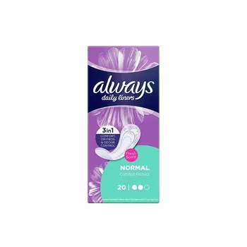 Always Daily Liners Comfort Protect With Fresh Scent Normal 20 Count