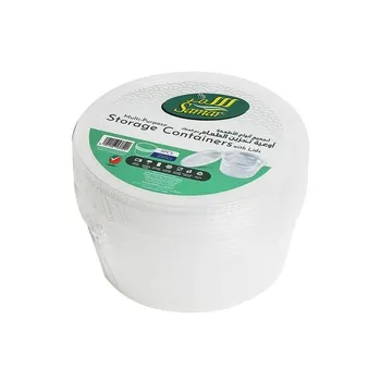 Samar Microwave Container Round 250Cc with Lid
