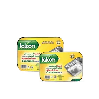Falcon Aluminium Containers 10 Pc Extra Large + 10 Pc Large
