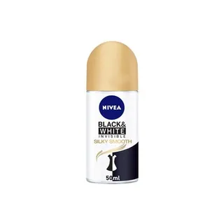 نيفيا رول أون للنساء بلاك أند وايت انفيزيبل سيلكي سموذ 50ml