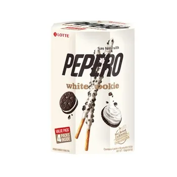 Lotte Pepero White Ookies Stick 4X32g