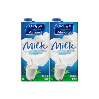 Almarai UHT Milk Full Cream 4 x 1L