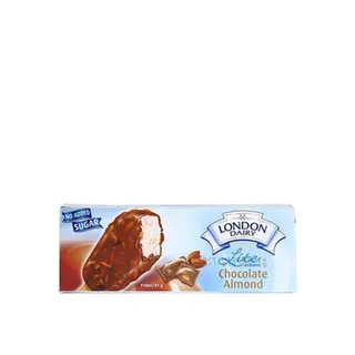 London Dairy Light Chocolate Almond Stick 110ml