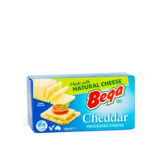 Bega Processed Cheddar Cheese Block 250