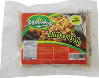 Mabuhay Chicken Sisig 250gms (Frozen)