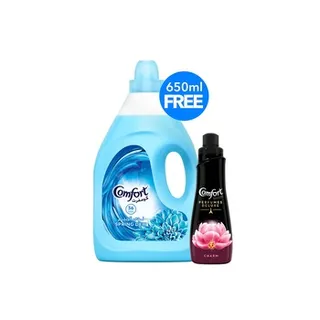 Comfort Spring Dew 4 ltr And Perfumes De Luxe 650ml Free