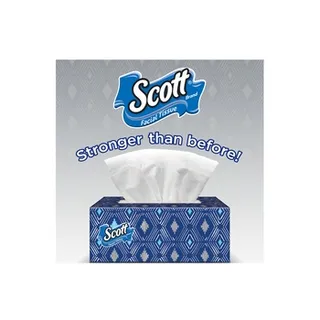 Scott Plus Facial White Tissue 160Sx2Ply
