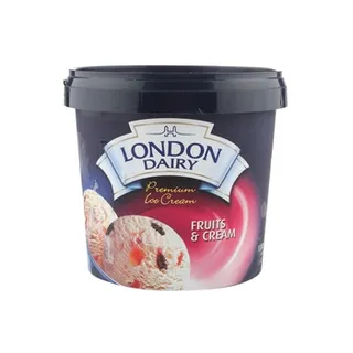London Dairy Ice Cream Fruit N Cream 1000ml